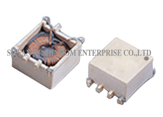 SMT Common Mode Choke Compact Single Layer Winding For Minimum Capacitance
