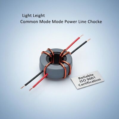 Quality  Light Weight Common Mode Power Line Choke with ISO 9001 Certification and 10KHz Test Frequency factory
