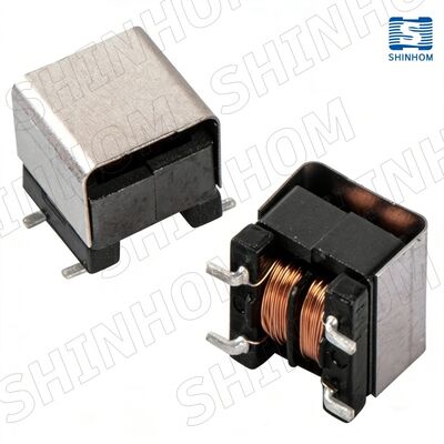 Quality  SLFE8.3 Series Common Mode Choke with 1500 Vdc Isolation Voltage, Wide Inductance Range 1 mH to 50 mH, and Extended Temperature Range -40°C to +105°C for EMI Filtering factory