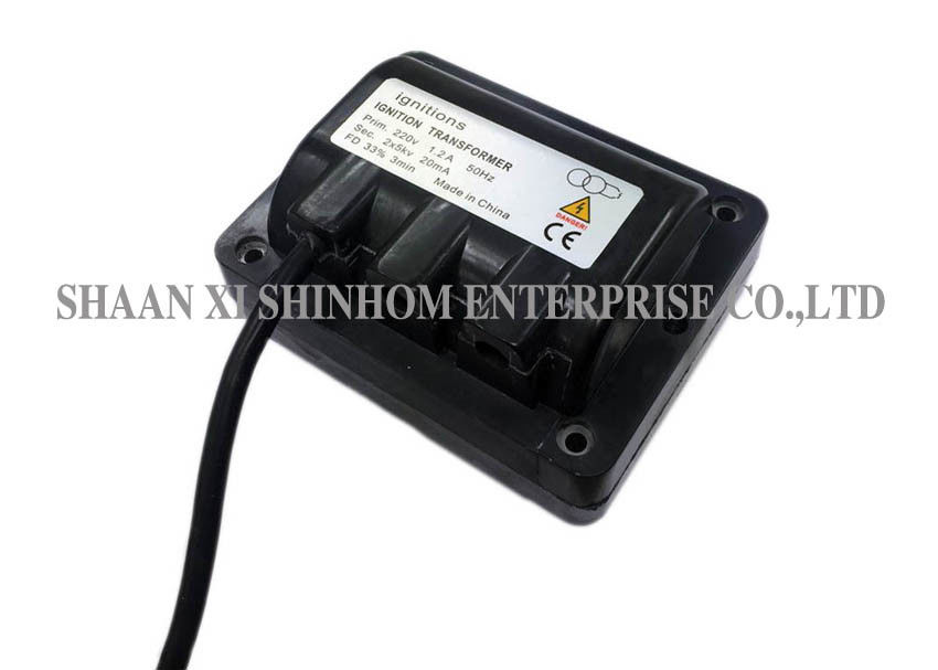 High Voltage Fuel Oil Furnace Ignition Transformer 110V / 220V 1x10KV