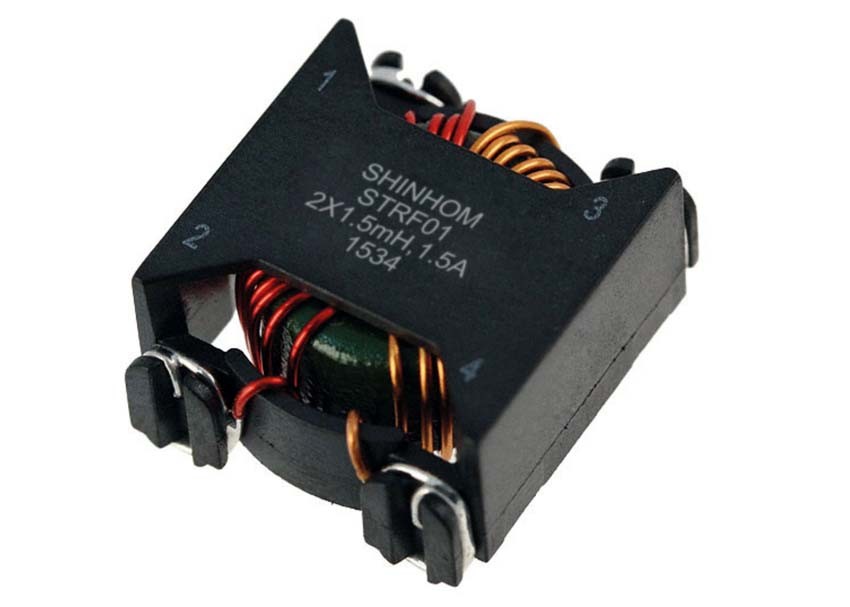 High Current Common Mode Choke , Ferrite Core Choke For DC / DC Converter