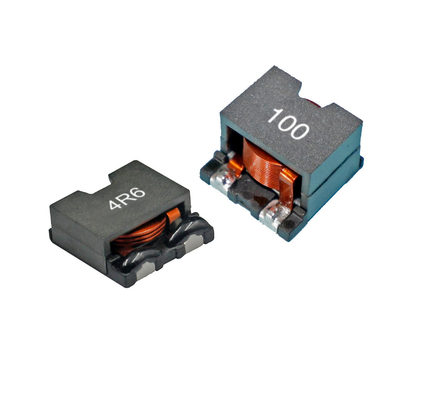 Low Resistance High Current Flat Copper Wire Inductor 50uH Shielded Constrution