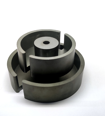 MnZn Material Pot Type Ferrite Core P80 / P112 / P150 For High Frequency Transformer
