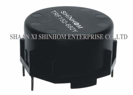 Small Profile Ferrite Core Choke Black Color With Plastic Case Protection