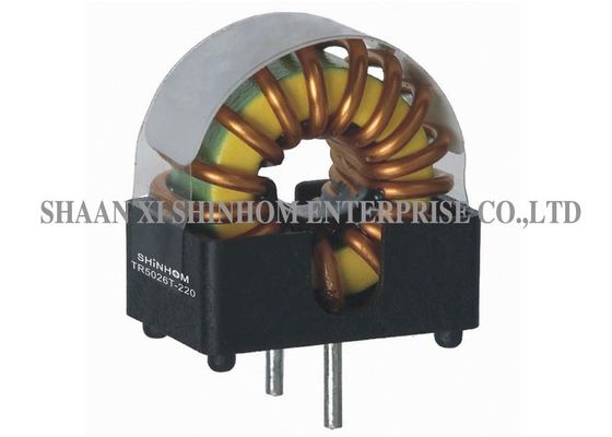High Frequency Common Mode Choke , Toroidal Choke Coil Low Resistance