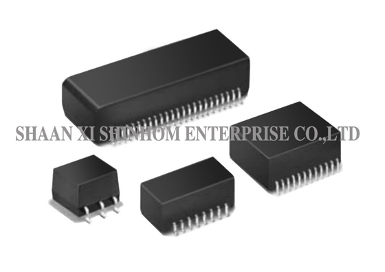 HS1201SR 10/100Base-TX Transformer for Ethernet Interfaces and PoE Power Delivery