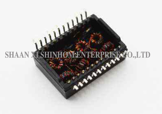 HS24001S 1000Base-T Gigabit Transformer Module 24PIN SMD for Switches and Routers