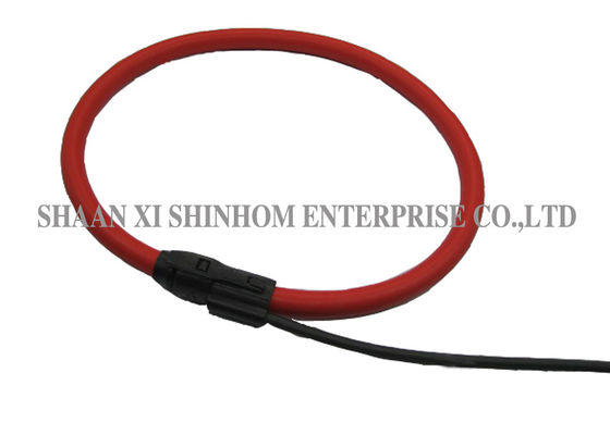 Flexible Rogowski Coil Current Transformer Single Phase 100KA High Linearity
