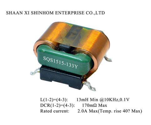 Ferrite Hollow Square Flat Wire Common Mode Choke