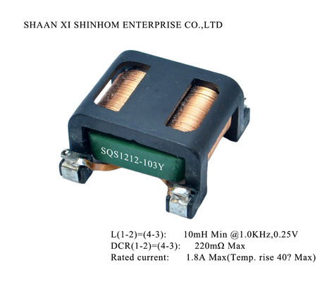 Ferrite Hollow Square Flat Wire Common Mode Choke