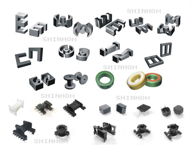 Cylindrical Ferrite Split Core , Snap On Ferrite EMI Suppression Cable